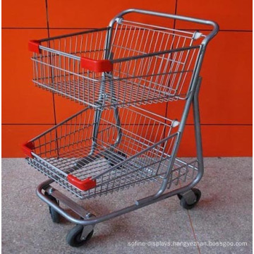 High Quality Supermarket Shopping Trolley, Shopping Cart Trolley